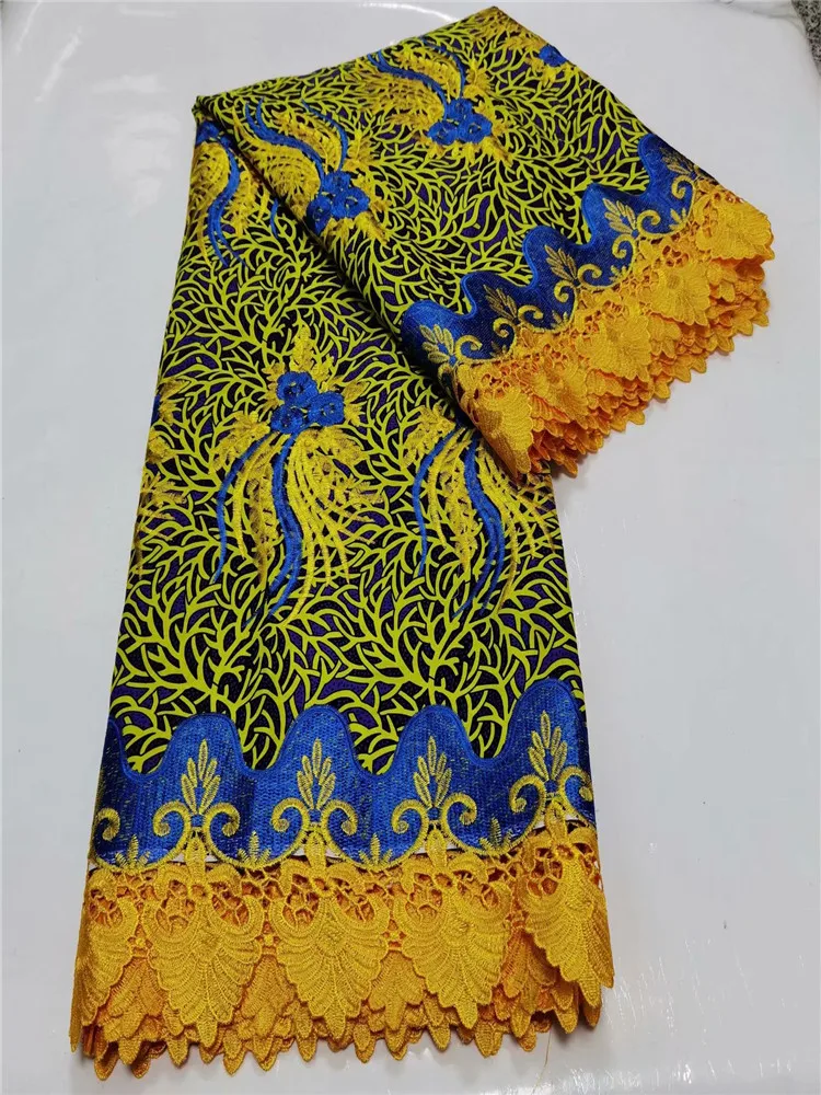 

Ankara African veritable real dutch Fabric blue Africa prints fabric 100% cotton lace Material high quality Sewing Dress FW912