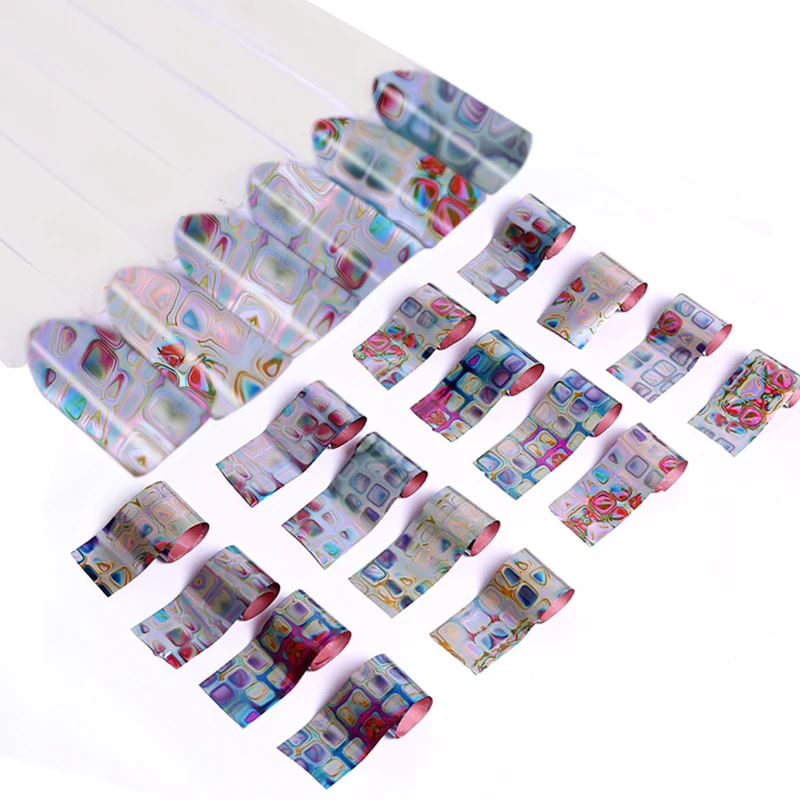 Фольга для ногтей голографическая звездное небо фольга нейл-арта возможность