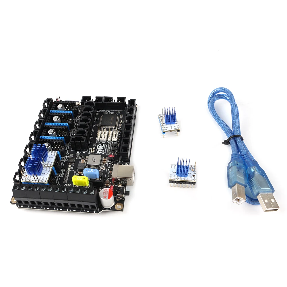 S6 V1.2 плата управления 32 бит с шаговым двигателем 4 шт. TMC2209 V3.0 Uart Летающий провод MX разъем VS F6 V1.3 SKR V1.3