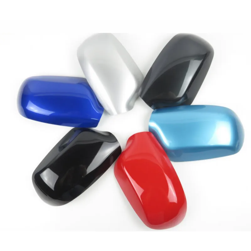 sktoo car styling side mirror covers caps rearview mirror shell housing for mazda 3 m3 2003 2009 free global shipping