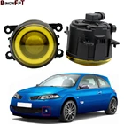 2 шт., автомобильные аксессуары, H11 Светодиодный ные Противотуманные фары Angel Eye, дневные ходовые огни 30 Вт 12 В для Renault Megane 2 II Saloon LM0 LM1 2003-2015