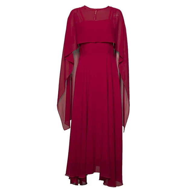 Красный Платье черного цвета костюмы для женщин из двух частей комплект с