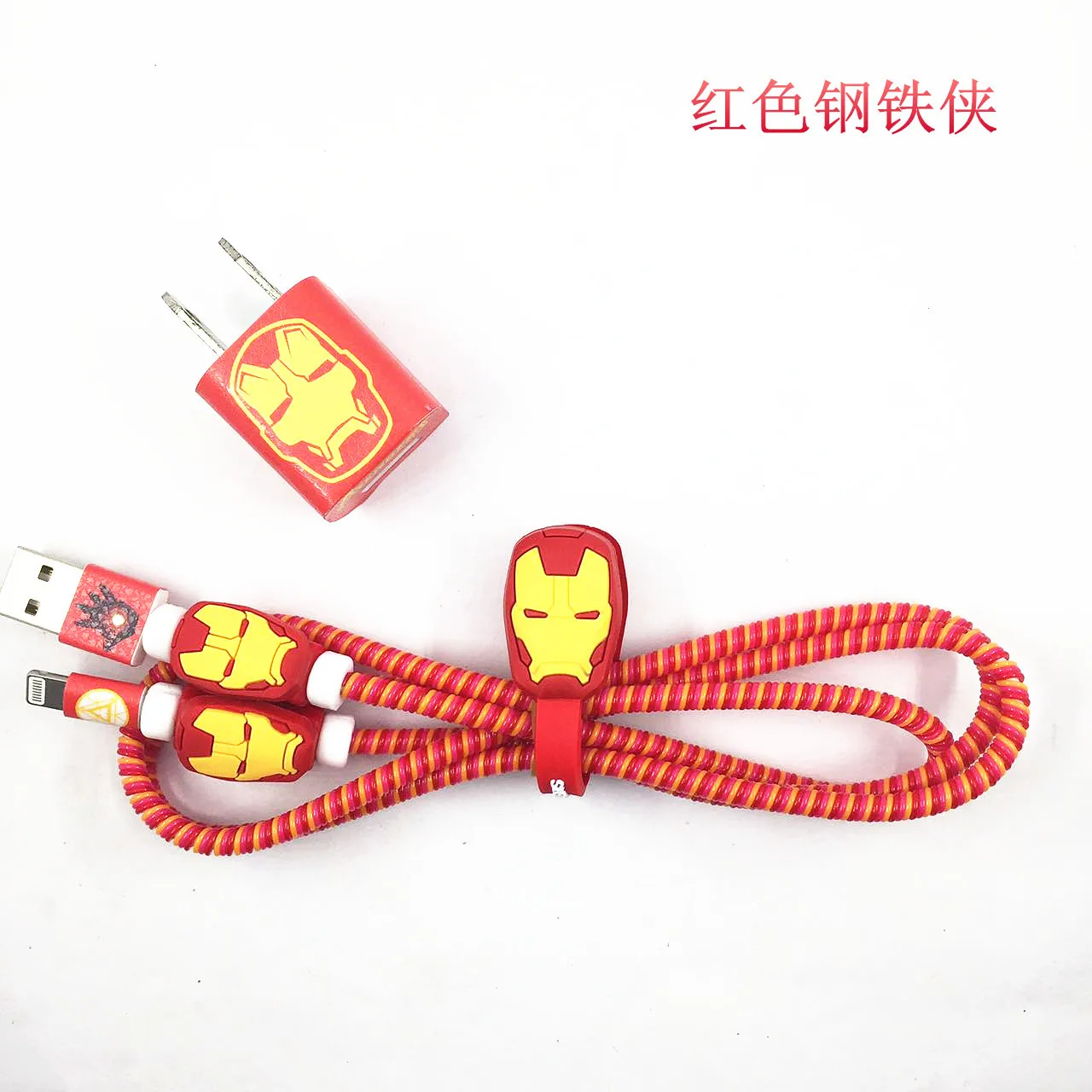 Набор намоток кабелей Disney мультяшное зарядное устройство протектор кабеля USB +