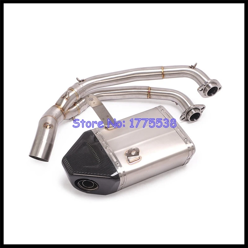 

For Yamaha MT-07 FZ-07 2014-2020 XSR700 2016-2020 MT-07 Tracer 2016-2020 Motorcycle Exhaust Muffler Full System with Header Pipe
