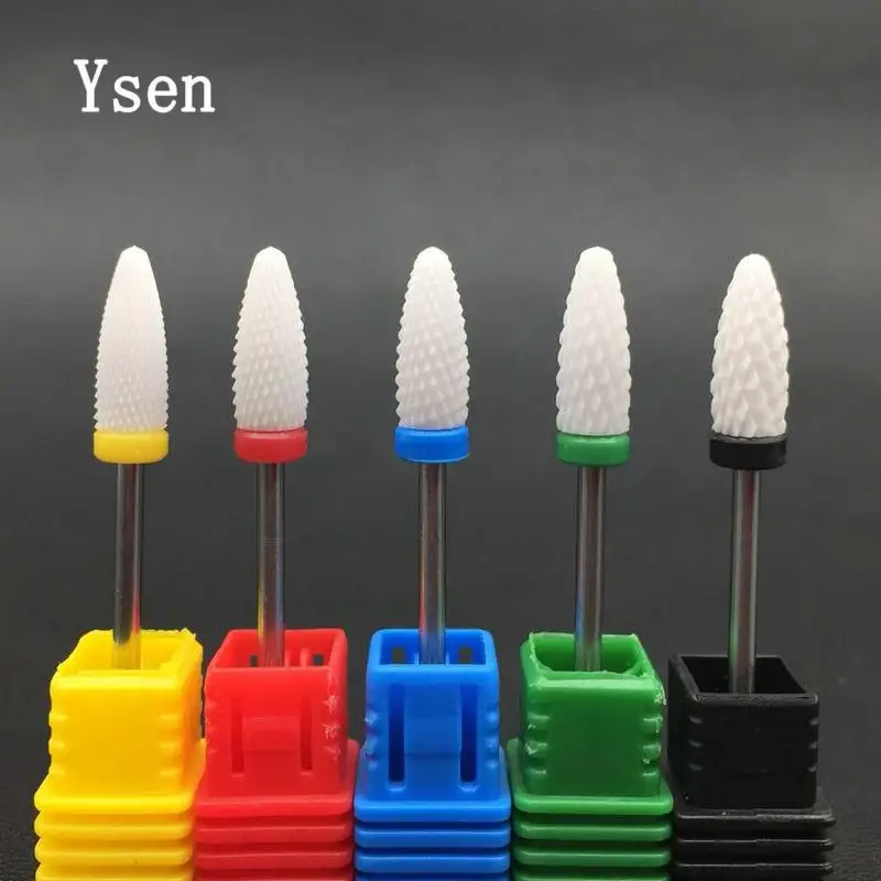 Керамическая фреза из карбида для электрической дрели маникюрная Машинка