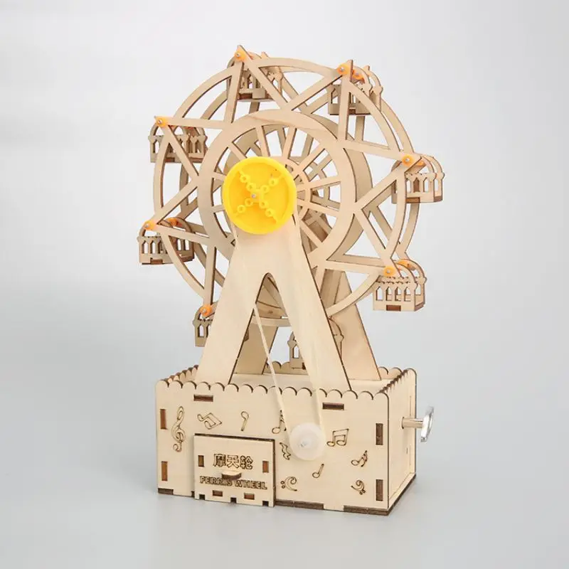 Music Ferris wheel technology small production music box diy handmade science experiment science and education toys diy toys sabu thomas advances in food science and technology volume 1