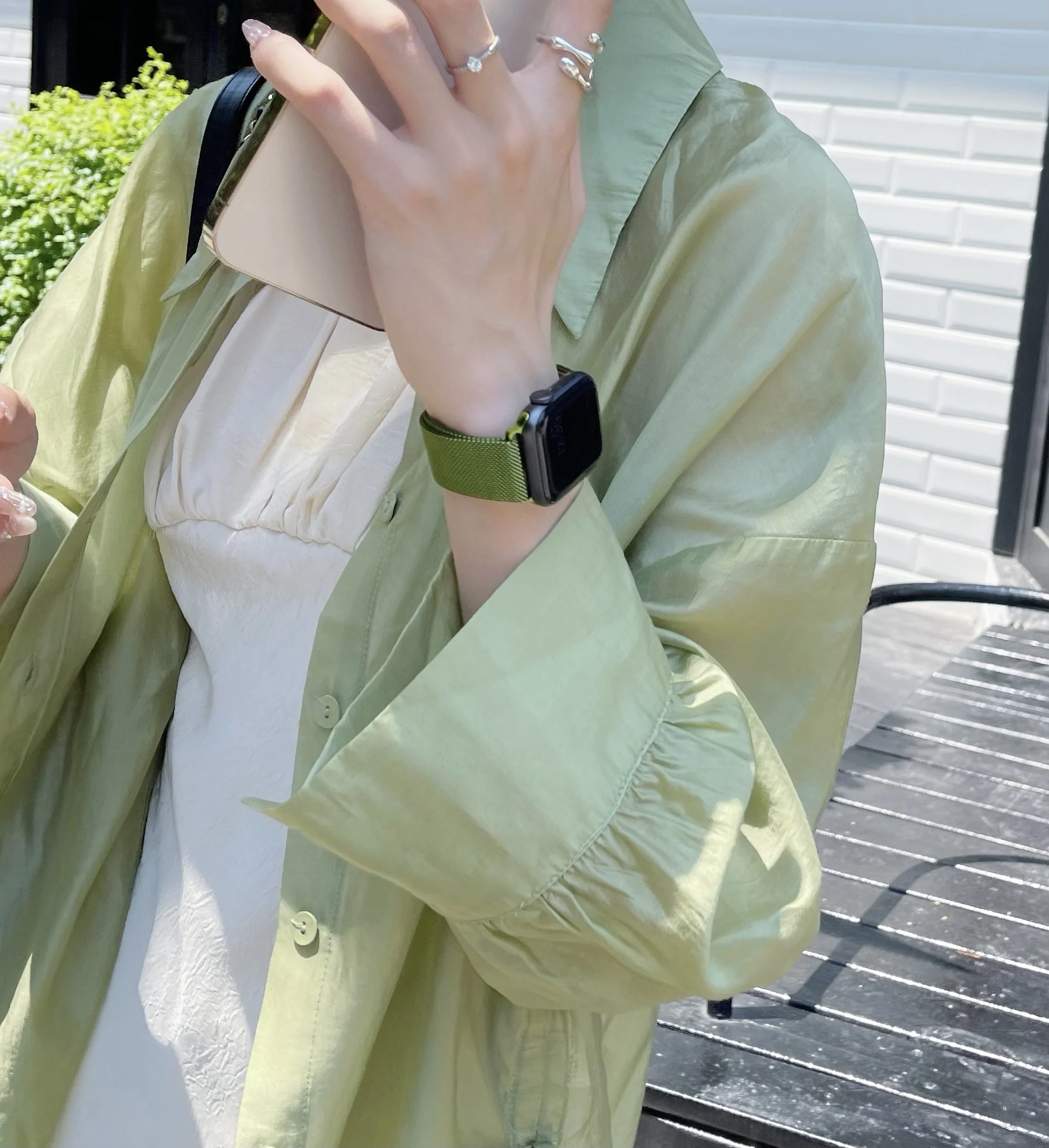 Strap For Apple watch band 44mm 40mm 38mm 42mm stainless steel Metal bracelet magnetic loop iWatch Series 7 3 4 5 6 se 41mm 45mm