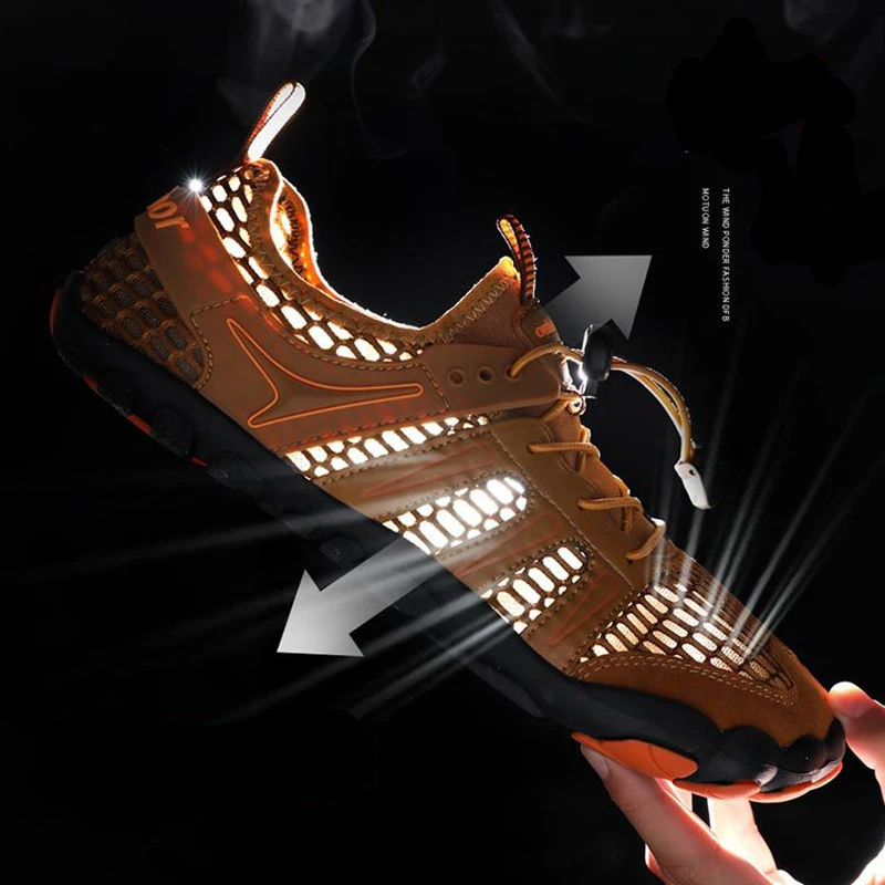 Спорт на открытом воздухе обувь для водных видов спорта Для мужчин дышащая