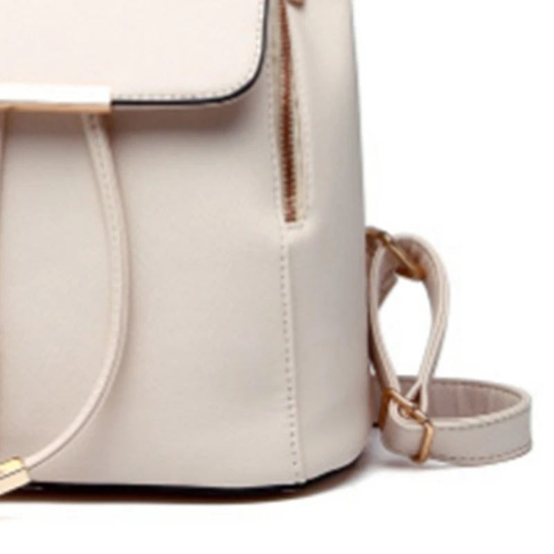 

Practical Synthetic Leather Large Capacity Women Backpack School Backpack Casual Fashion Backpack