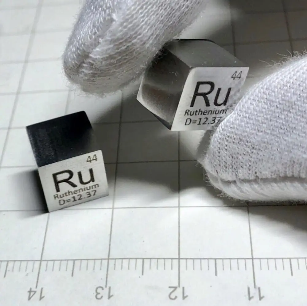 Бесплатная доставка Ru металлический плотный куб 10 мм 99.99% чистый для коллекции