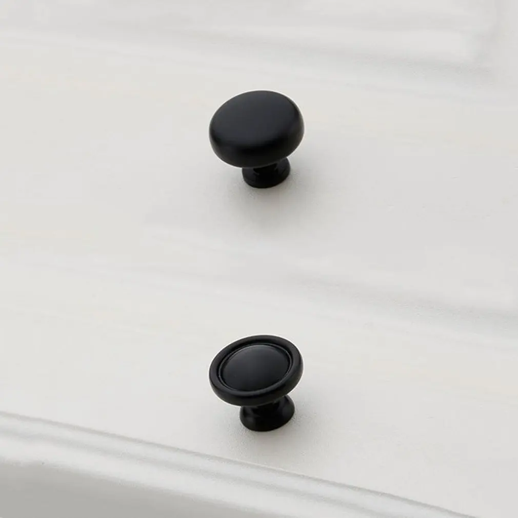 Черные дверные ручки шкаф выдвижной ящик кухонная ручка для дверцы шкафа мебели