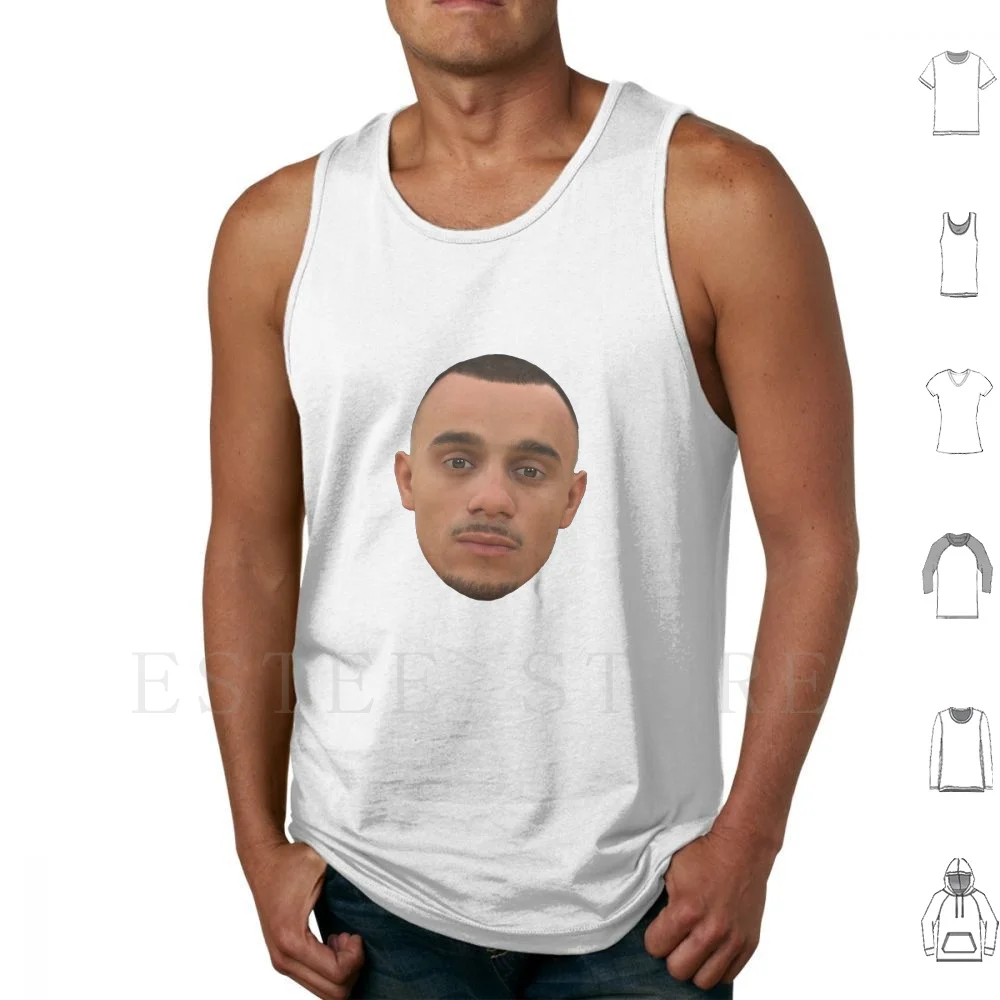 

V 2K20 Tank Tops Vest Sleeveless V 2K20 V 2K Face Tete V 2K20
