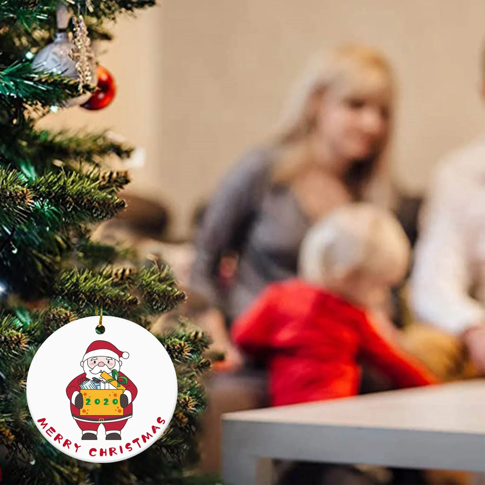 Лидер продаж 2020 новинка украшение для новогодней елки подвеска с подсветкой без