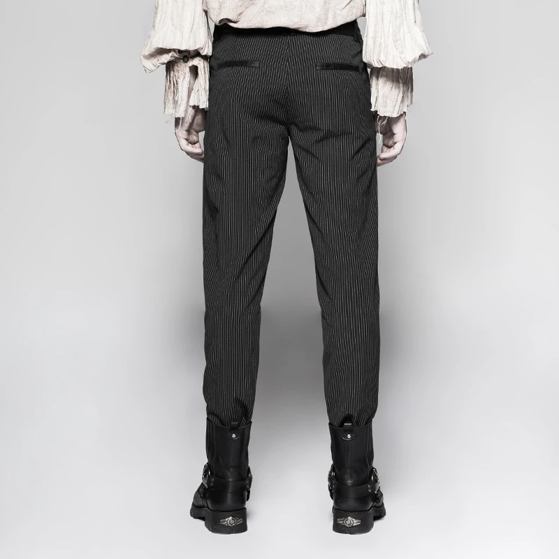 Панк рейв Готический Повседневный в полоску простой ретро стимпанк