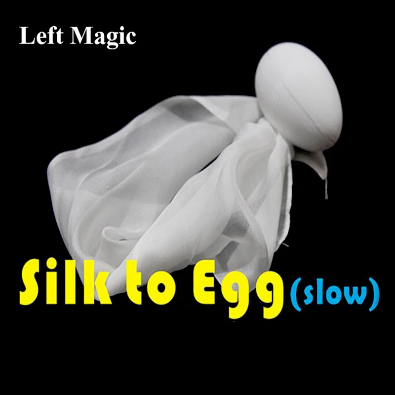 Electric Silk to Egg (Plastic Construction Slow Speed) Magic Tricks Stage Illusion Gimmick Accessories Props Funny Mentalism | Игрушки и