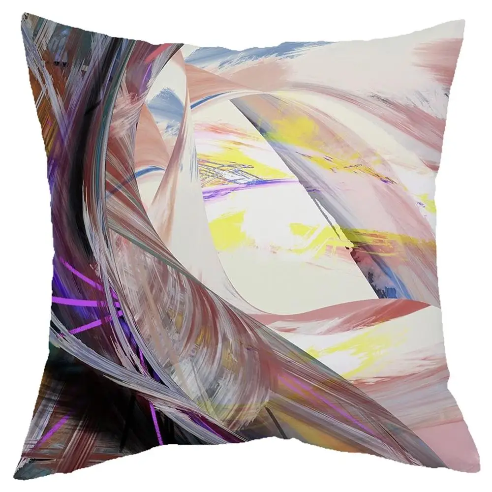 

45x45cm Trendy Geometric Marble Texture Throw Pillow Case Cushion Cover Sofa Decoration