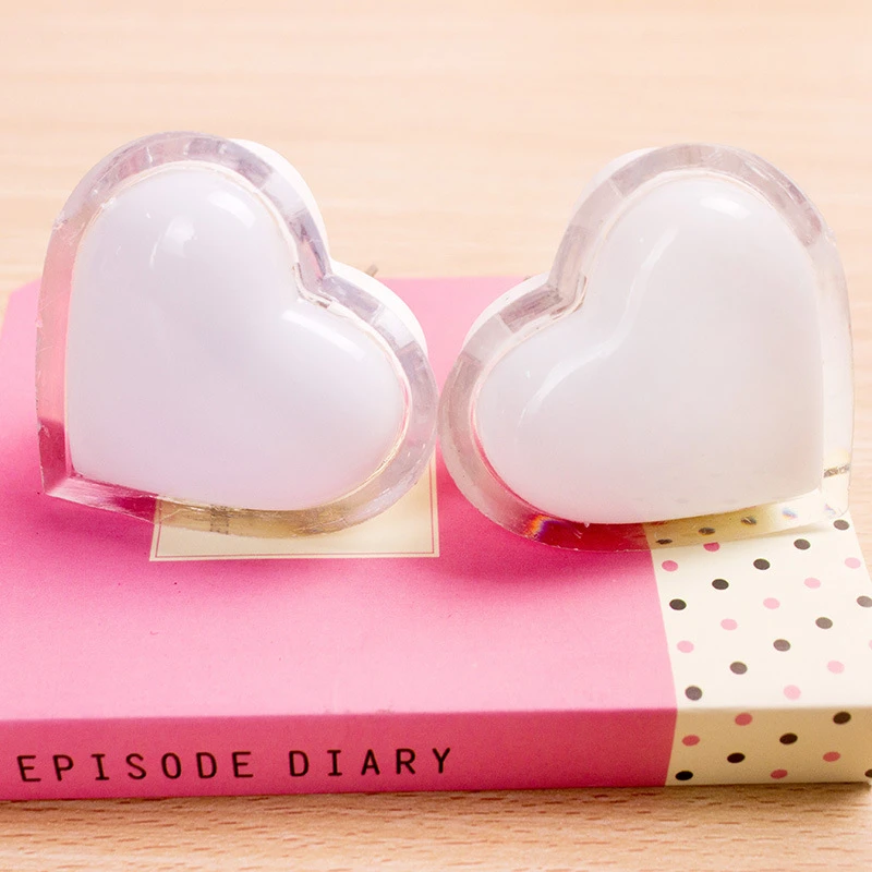 1 шт. светодиодный светящийся красочный любовный Ночной светильник подарок на