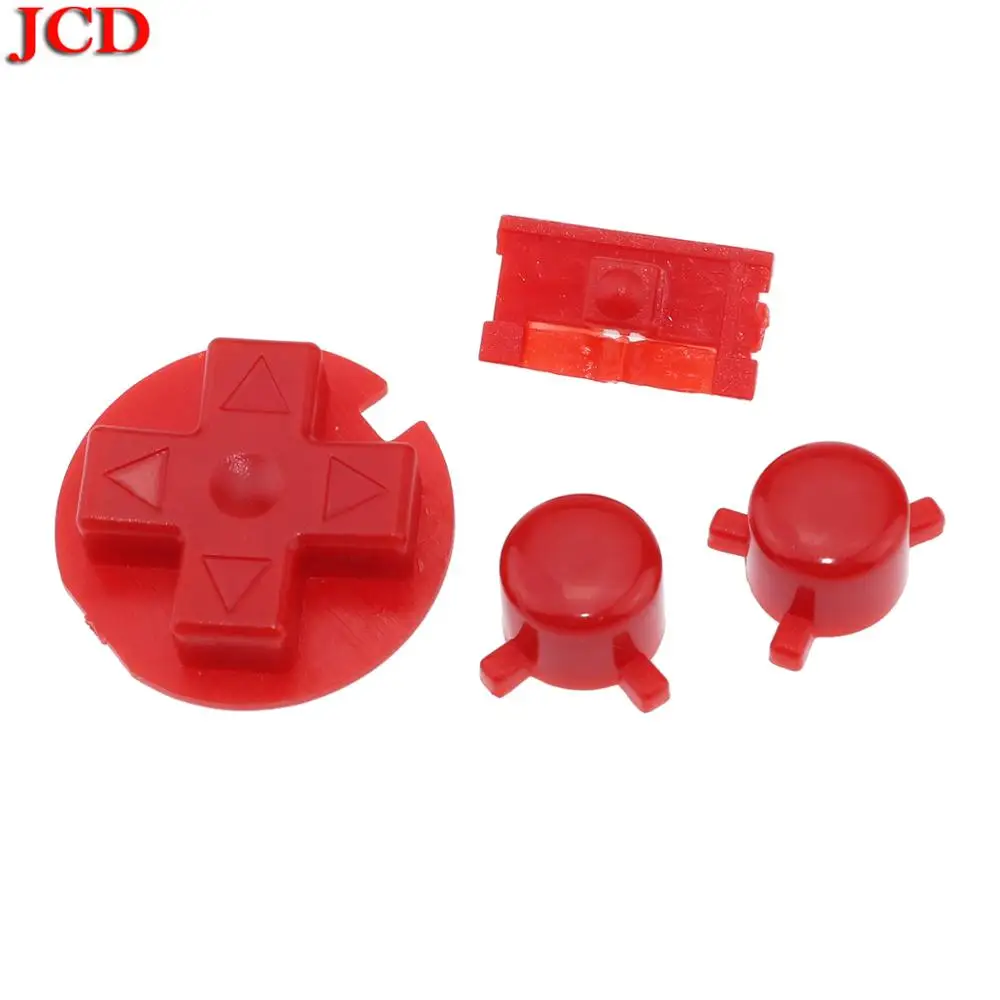 JCD новый набор цветных сменных кнопок Замена для Gameboy Pocket GBP Кнопка ВКЛ./ВЫКЛ.