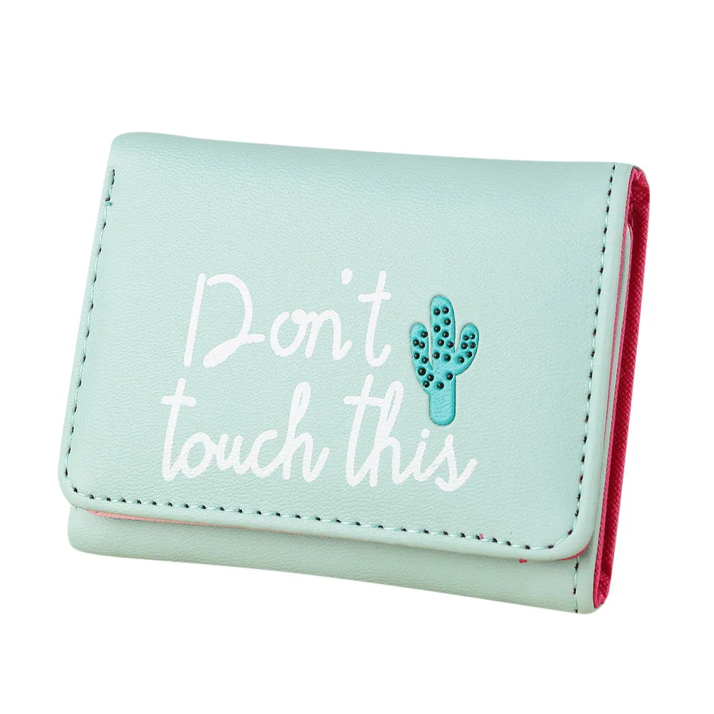 Женский простой ретро короткий кошелек с застежкой для монет женские кошельки