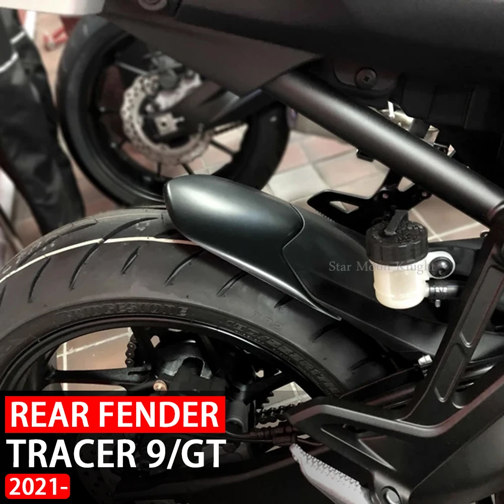 

Motorcycle Accessories Rear Fender Mudguard For Yamaha Tracer9 Tracer 9 Tracer-9 GT 2021 - Mud Guard Extender Extension Hugger