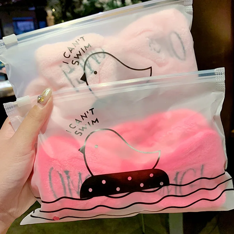 Женская мягкая эластичная повязка на голову с бантиком и надписью OMG из