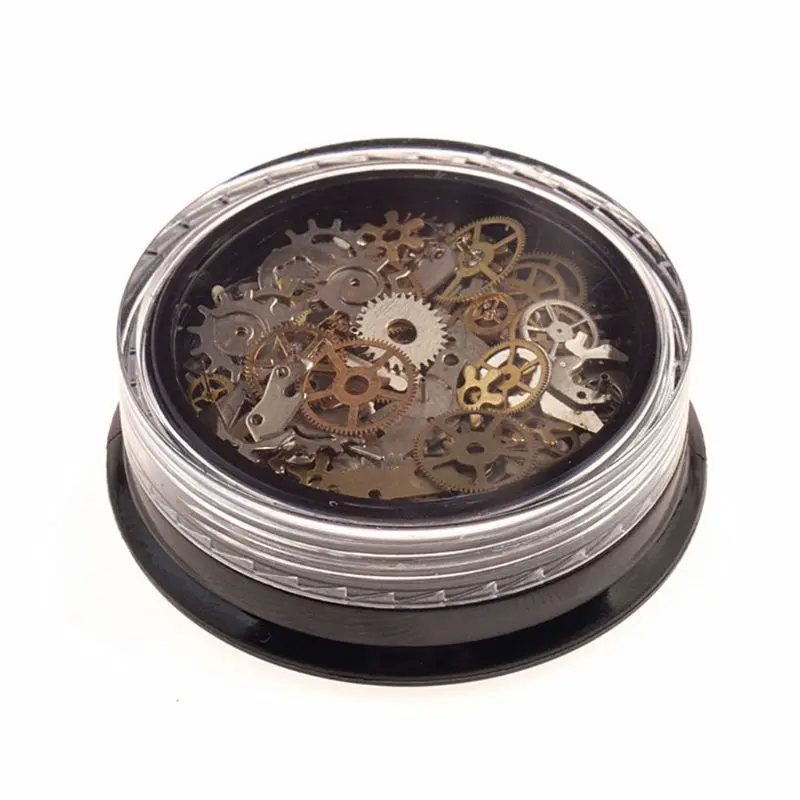 Набор мини-часов в стиле стимпанк 2 коробки | Украшения и аксессуары