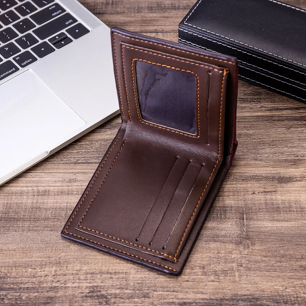 

XSVO Mens Gift Exquisitely Wrapped Watch + Wallet Set Cool Hot Sale Creative Combination Set Simple Casual Male Wristwatches