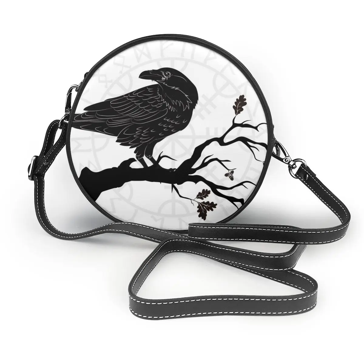 Женские сумки на плечо 2020 круглые для девушек круглая веревка сидящая ветке дуба