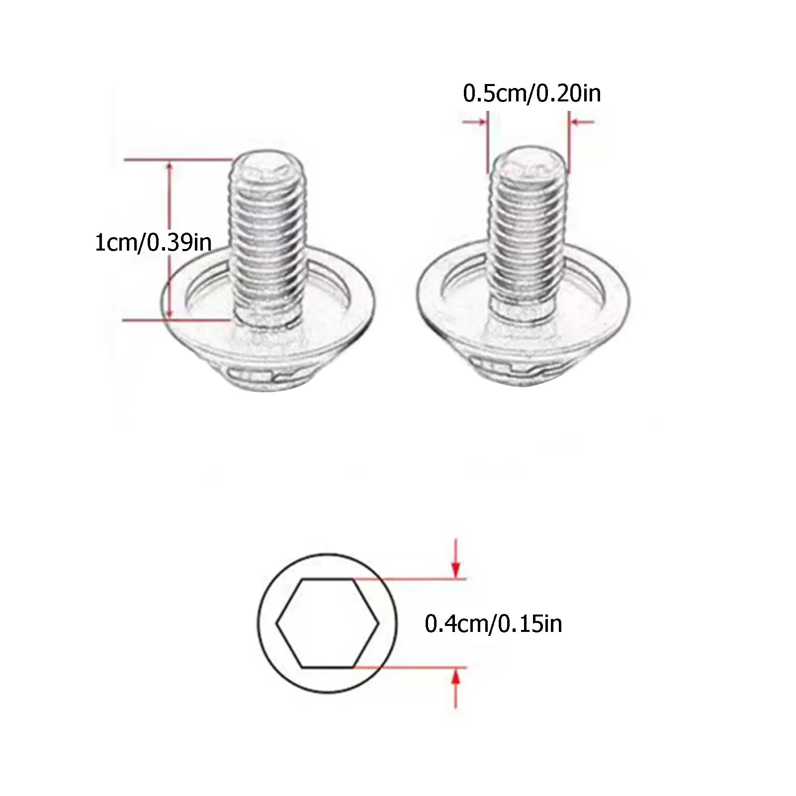 M5 * 10 держатель для бутылки из алюминиевого сплава велосипеда винты горного и