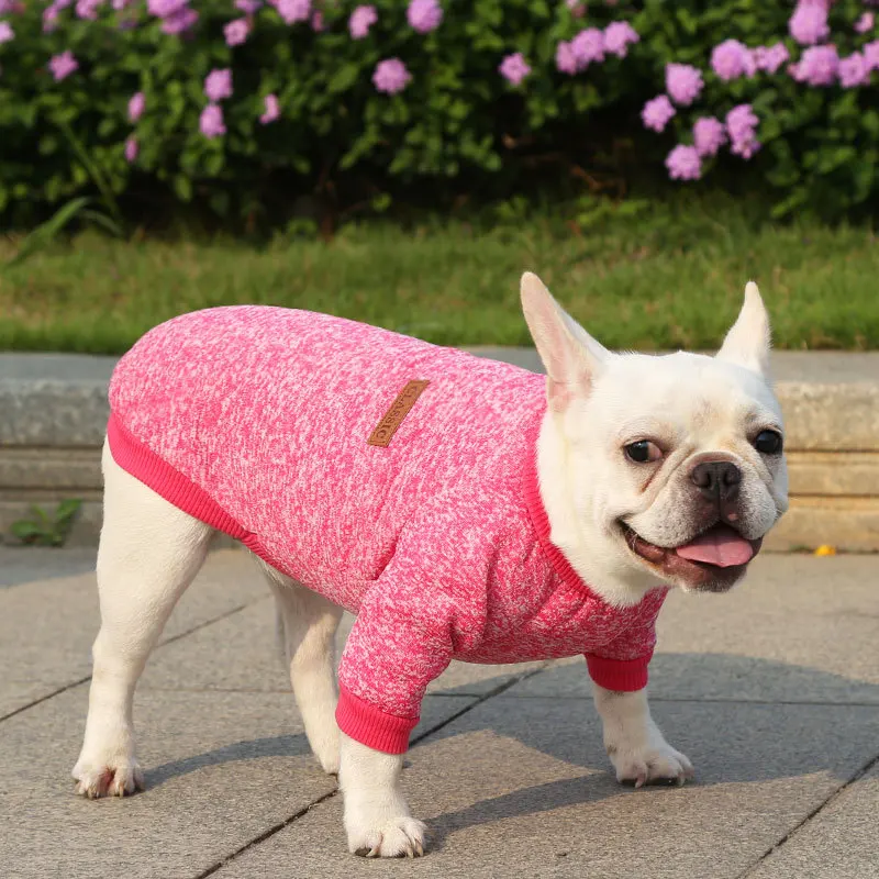 

Dog Sweater XS-2XL Samll Dog Chihuahua Clothes Fashion Soft Pet Outfit Lovely Pets Ropa Perro Two-Legged Clothing Accessories
