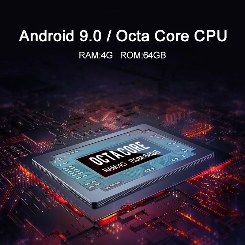 DATONG 2 Din android 9 4G WI-FI 8 core автомобильный радио мультимедиа плеер для Защитные чехлы