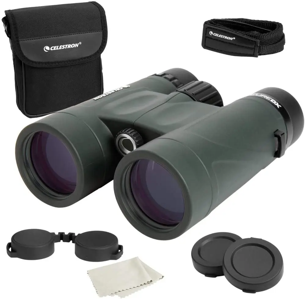 

Celestron Nature DX 8x42 HD Astronomy Binoculars Fully Multi-coated with BaK-4 Prisms Fog & Waterproof Top Pick Optics