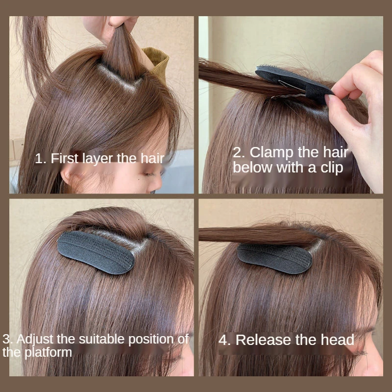 Подушечка Для Волос для увеличения объема зажим волос пушистое устройство