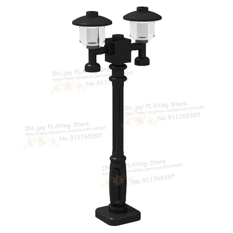 Конструктор Moc Lamp Mini Street View Park Детский конструктор аксессуары маленькие модели