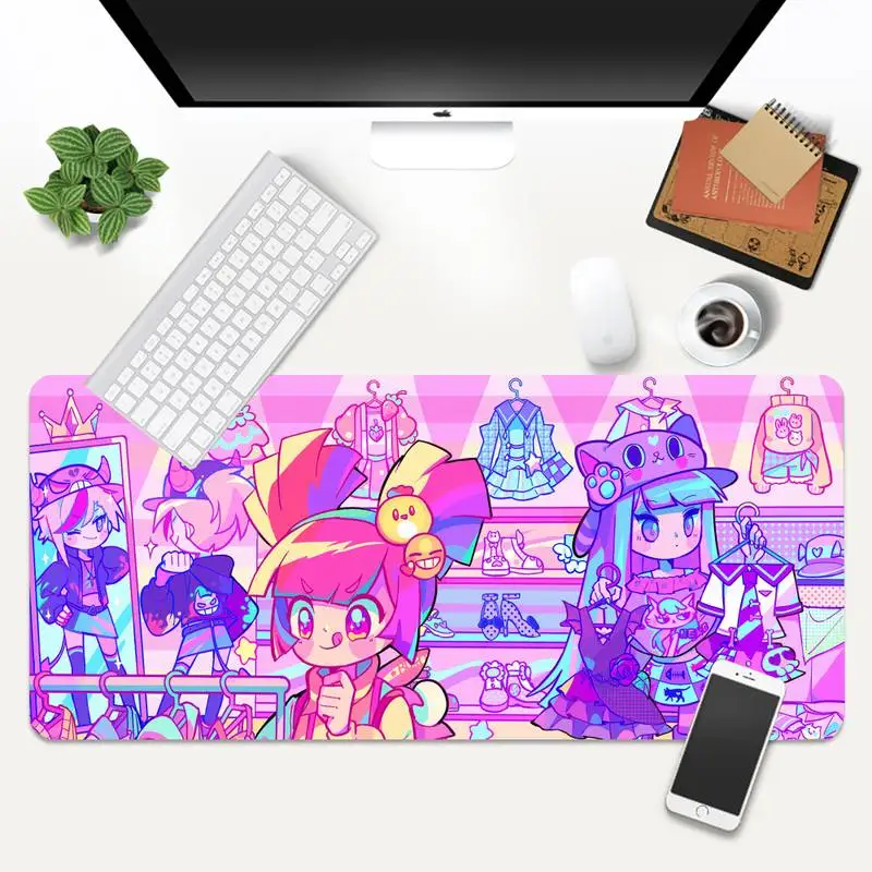 

Muse Dash Keyboards Mat Rubber Gaming mousepad Desk Mat Mouse Pad Company XL Large Keyboard PC Takuo Anti-Slip Comfort Pad
