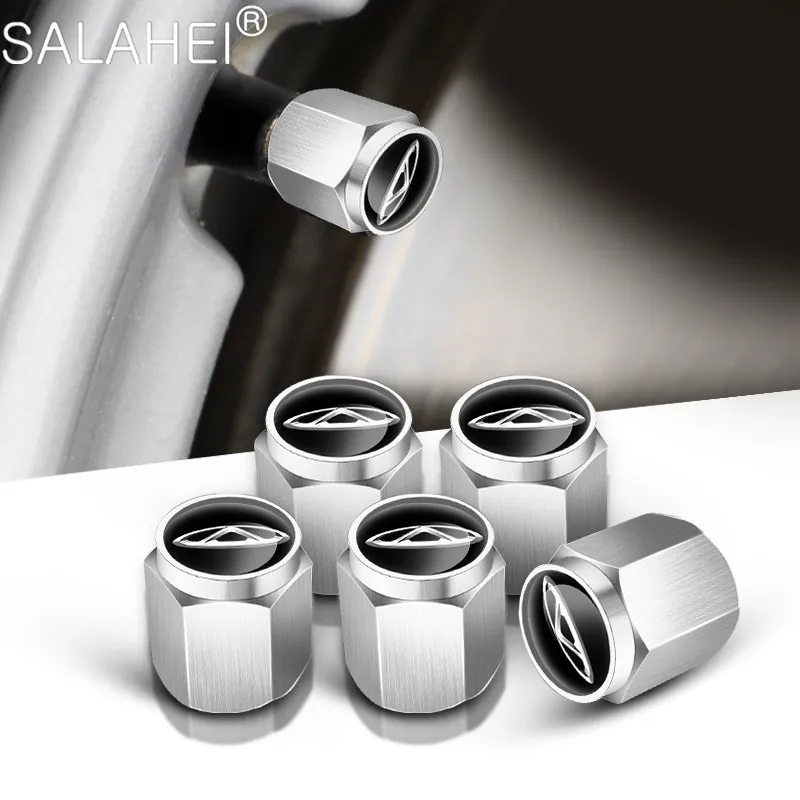 

5PCS Auto Styling Accessories Car Wheel Tire Valve Tyre Caps Case Cover For CHERY TIGGO 3 4 5 7 T11 A1 A3 A5 Amulet PRO 8
