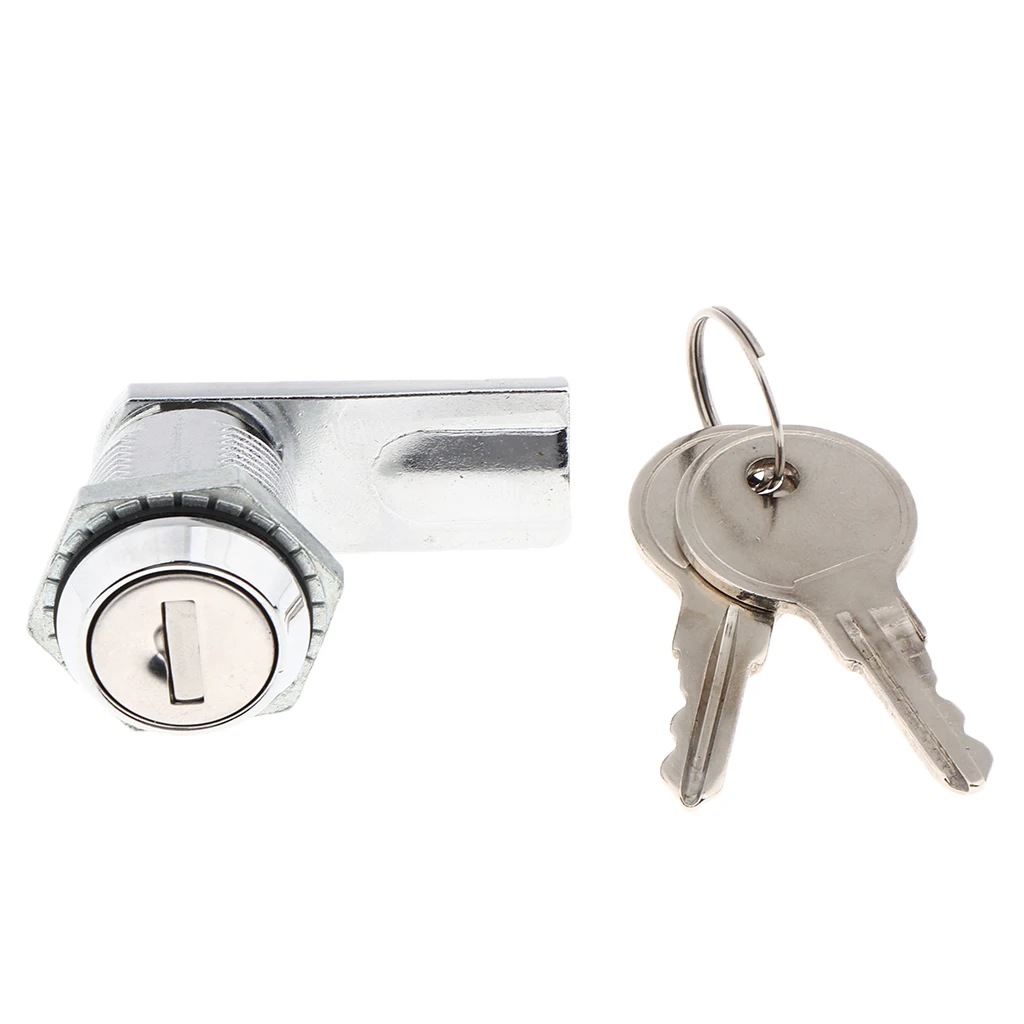 Хромированный диск Tumbler Cam Lock 17 мм цилиндр Keyed Alike-для Toolbox Boat | Автомобили и