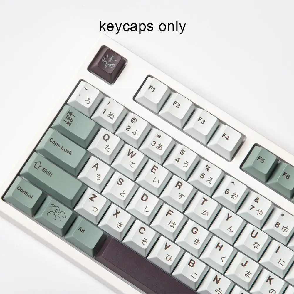 

Mechanical Board Caps For Gmk Misty 141 S Original High Pbt Double-shot Injection Caps P0b1