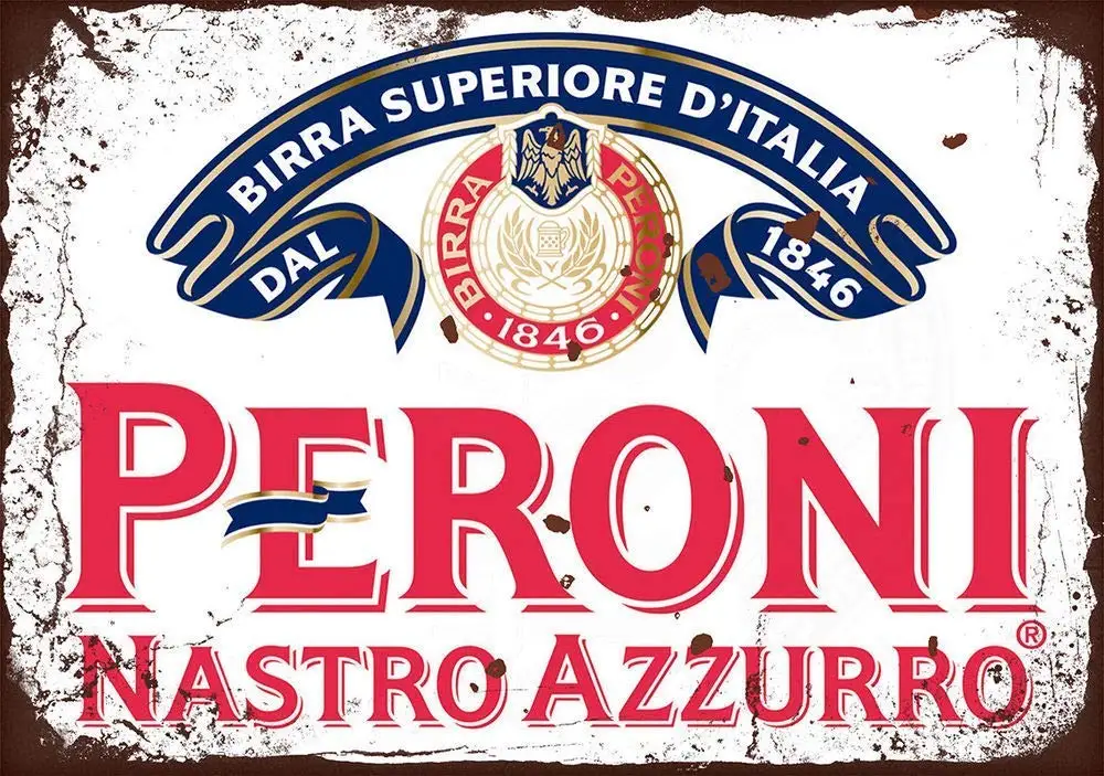 

Jesiceny New Tin Sign Peroni Vintage Beer Kitchen Pub Bar Sign 8x12 Inch