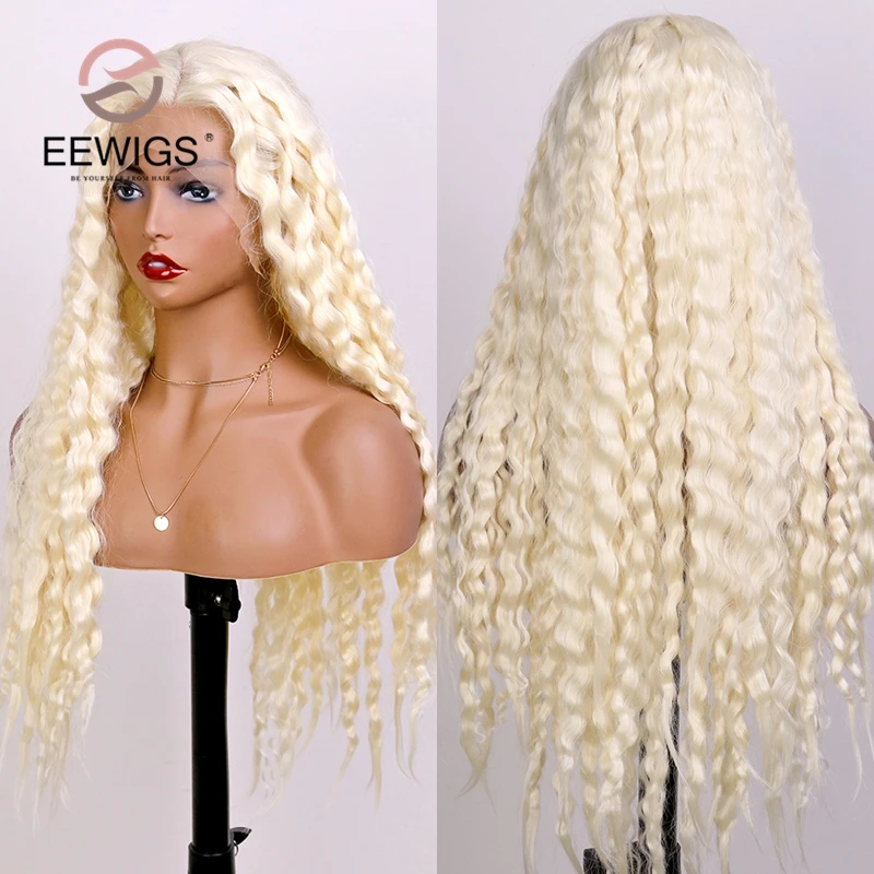 

Парик для белых женщин EEWIGS, синтетические волосы без клея, для ежедневного использования, для косплея