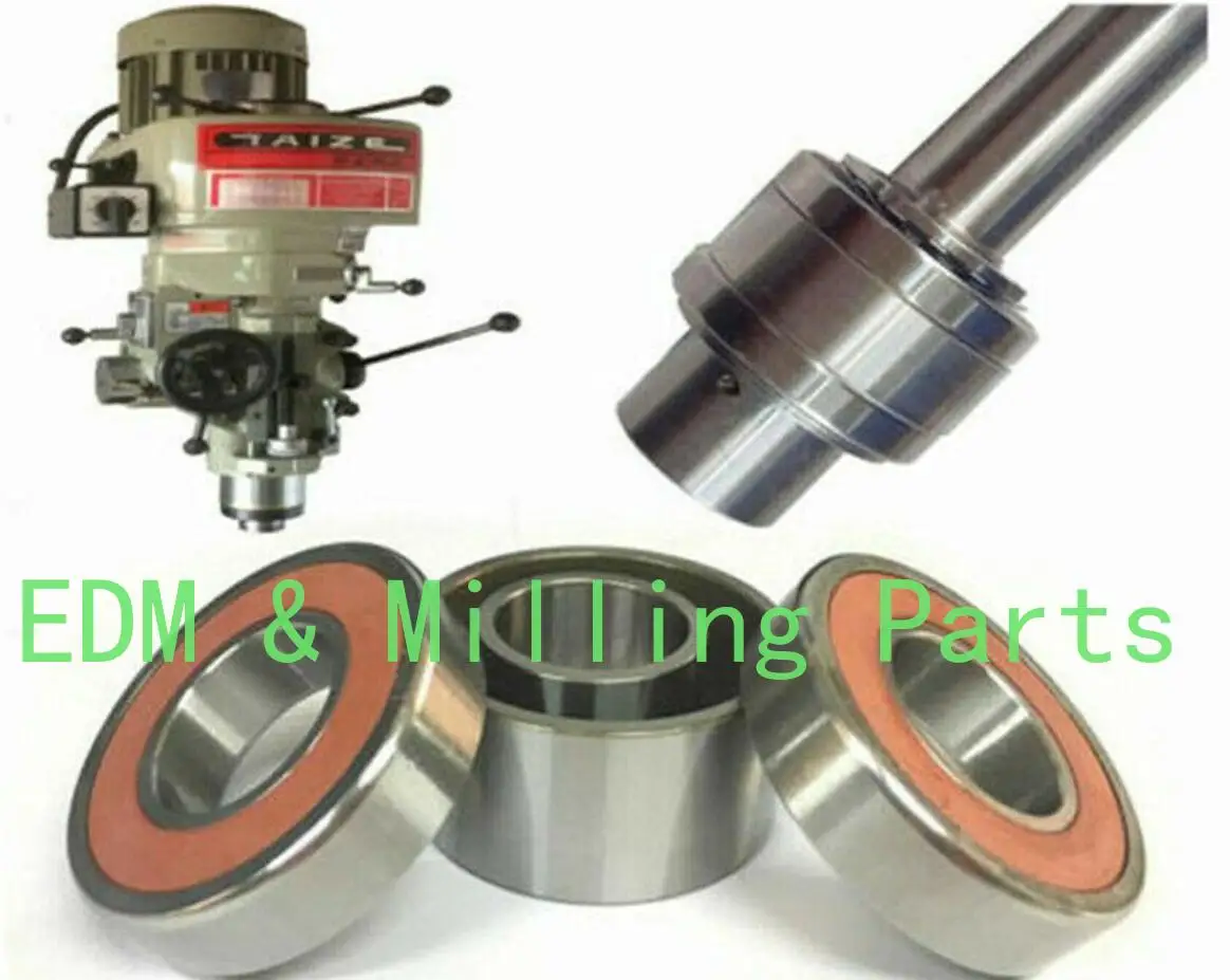 CNC Milling Machine R8 Spindle 7207DB P5 Bearings Assembly Taiwan Milling Tool For Bridgeport Mill Part