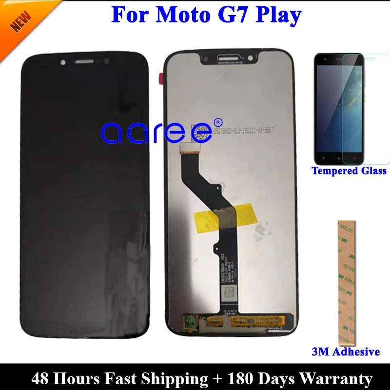ЖК дисплей для Moto G7 Power Play с сенсорным дигитайзером в сборе|Экраны мобильных
