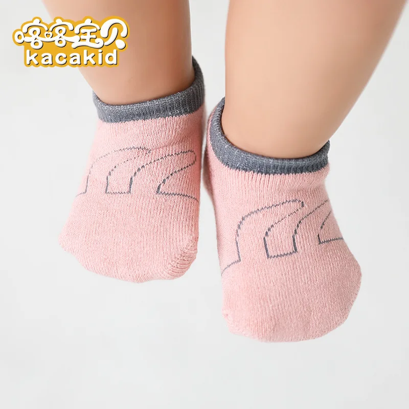 Kacakid/новые детские зимние носки Мягкие толстые для мальчиков и девочек детская