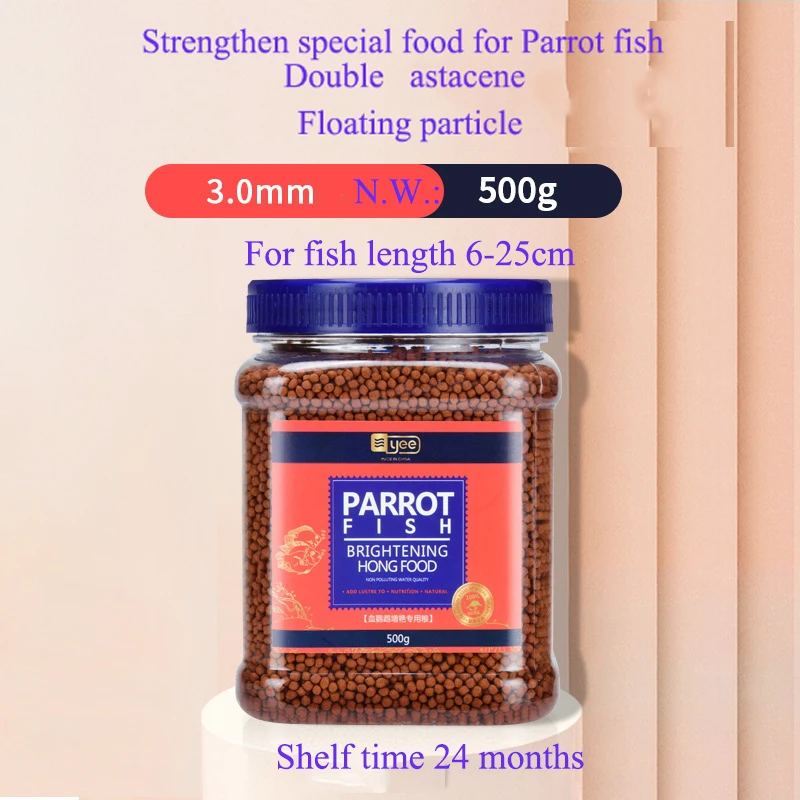 

Рыболовный пищевой попугай, 1350 мл, 500 г, 3,0 мм, длина 6-25 см