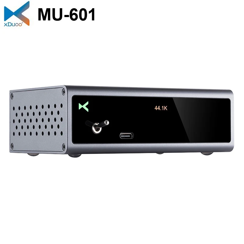 

XDUOO MU-601 высокопроизводительный USB DAC ES9018K2M PCM384kHZ/DSD256 высококачественный аналоговый/коаксиальный выход Mu601