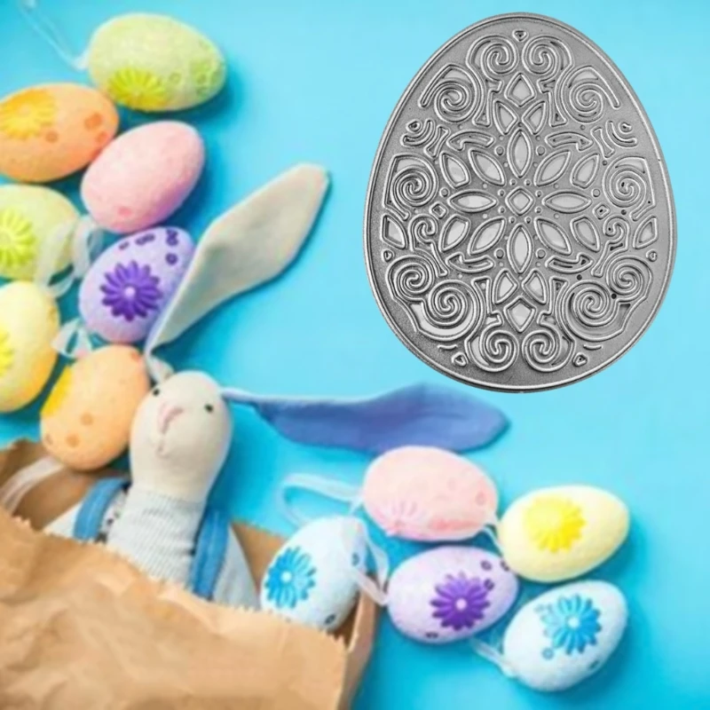 

Easter Eggs Metal Cutting Dies Stencil Scrapbooking DIY Album Stamp Paper Decor