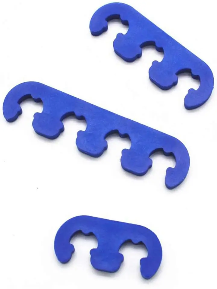 Синяя Свеча зажигания кабельные разделители 7 мм 8 9 универсальные подходят для