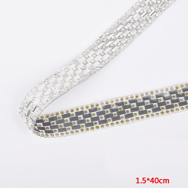 Праджня серебряный браслет сделай сам с прозрачный орнамент из кристаллов