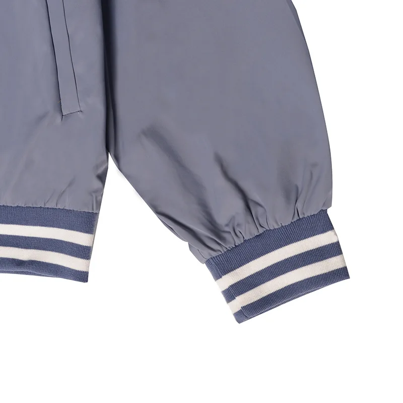 

Autumn Unisex Oversized V-neck Jacket women winter 2021 women letter Embroidery Baseball Jackets Vintage Harajuku Bomber Jacket