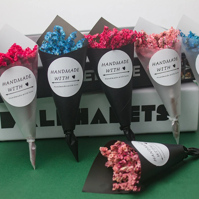 Маленькие натуральные сухие цветы Букет пресс мини декоративный фон для